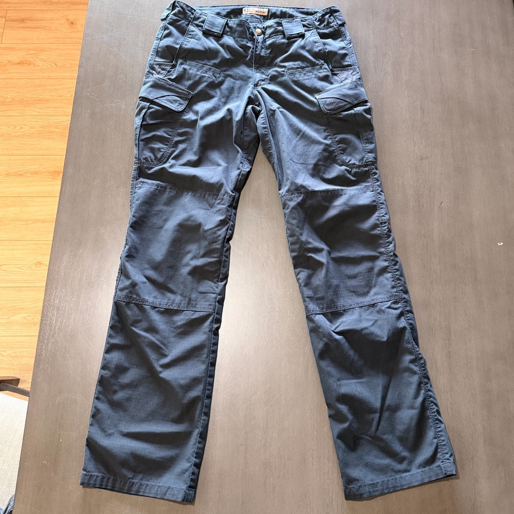 Black 5.11 Stryke Style Pants, Women’s 12 Long
